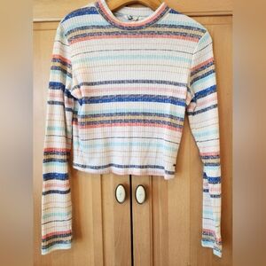 Roxy Smooth Move Mock Neck Crop Sweater